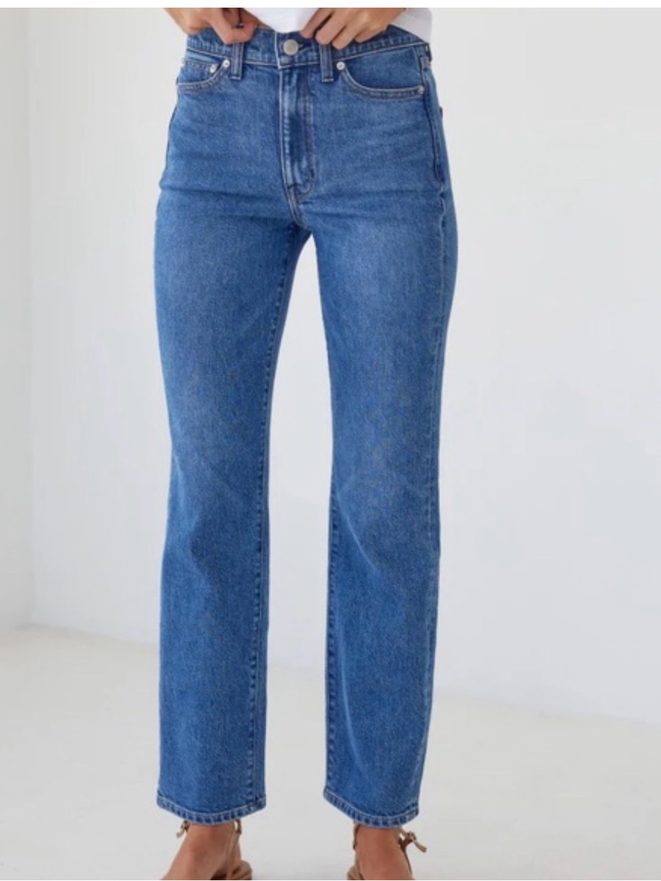Ayr The Lala Straight Leg Jean